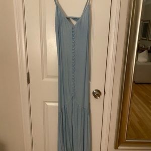 Flynn Skye Striped Maxi Dress Size Small